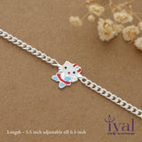 Hello Kitty Silver Bracelet for Kids