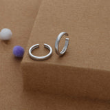 Classic Round Band 925 Silver Toering
