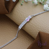 Alluring Minimal 925 Silver Bracelet(1-7Yrs)