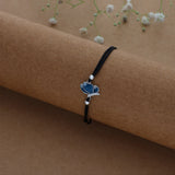 Butterfly Wings Thread 925 Silver Anklet for Kids(3 - 8Years)