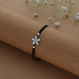 Flower Thread 925 Silver Anklet for Kids(3 - 8Years)
