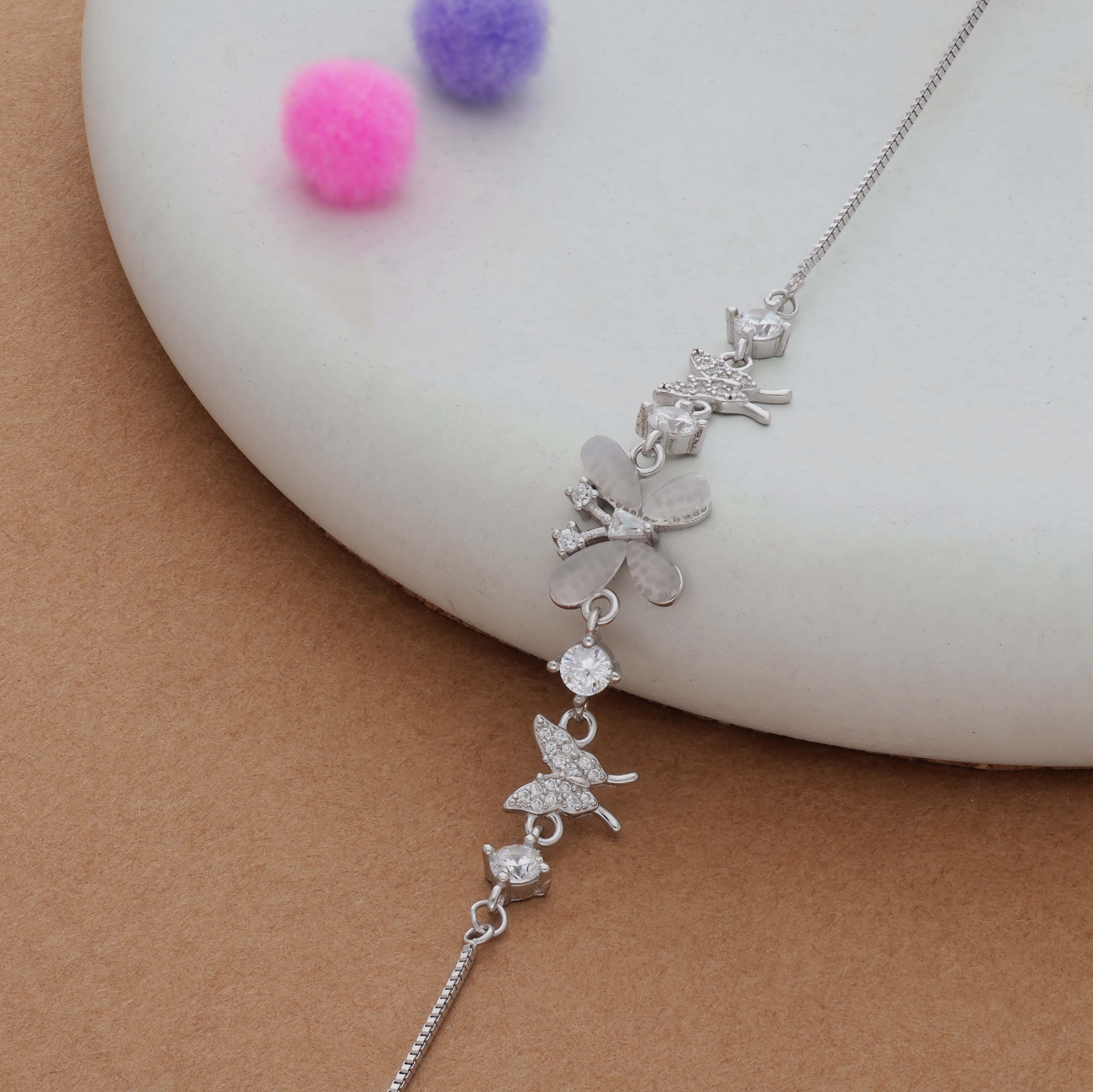 Twinkle Wings 925 Silver Bracelet