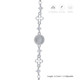 Eternal Halo 925 Silver Bracelet