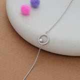 Halo Pearl 925 Silver Bracelet