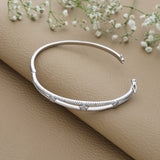 Sparkling Star 925 Silver Kada
