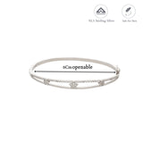 Sparkling Star 925 Silver Kada