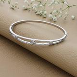 Sparkling Star 925 Silver Kada