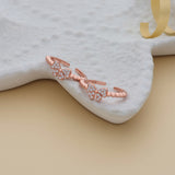 Butterfly Rose Gold Polish 925 Silver Toering