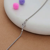 Cute Adjustable 925 Silver Bracelet