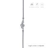 Cute Adjustable 925 Silver Bracelet