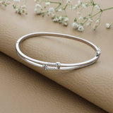 Elegant 925 Silver Kada