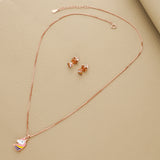 925 Silver Horse Pendant Set for Kids (3+ Yrs)