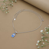 Snowy Buddy 925 Silver Kids Chain Pendant (3+ Years)