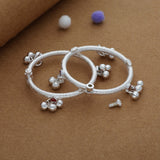 Little Devi 925 Silver Traditional Kid Anklet(1Yr-2Yrs)