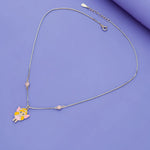 925 Sterling Silver Fairy Girl Charm Pendant for Kids