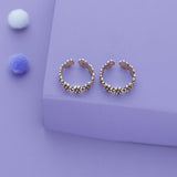 Bead Cluster Oxidized 925 Silver Toering