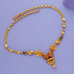 Gaja Jodi 925 Sterling Silver Temple Necklace