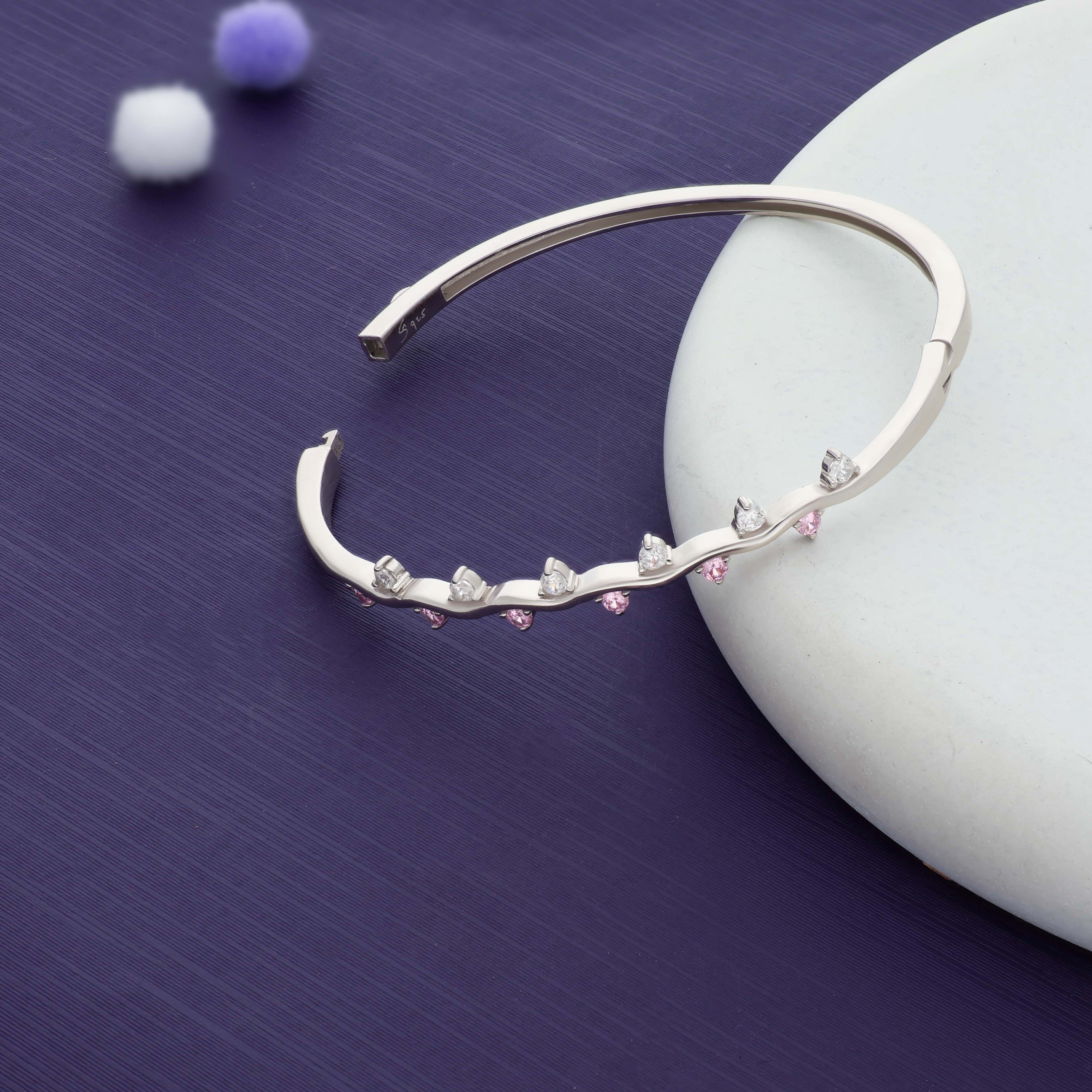 Victorian Grace 925 Silver Kada