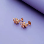 925 Silver Bliss Butterfly Stud Earrings