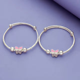 Tiny Mariposa 925 Sterling Silver Kid Bangles