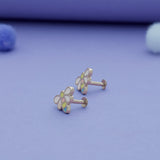 Butterfly Bliss 925 Sterling Silver Kids Stud Earrings (3+ Yrs)