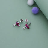 Lotus Shine 925 Silver Kid Drop Earring(8+ Yrs)