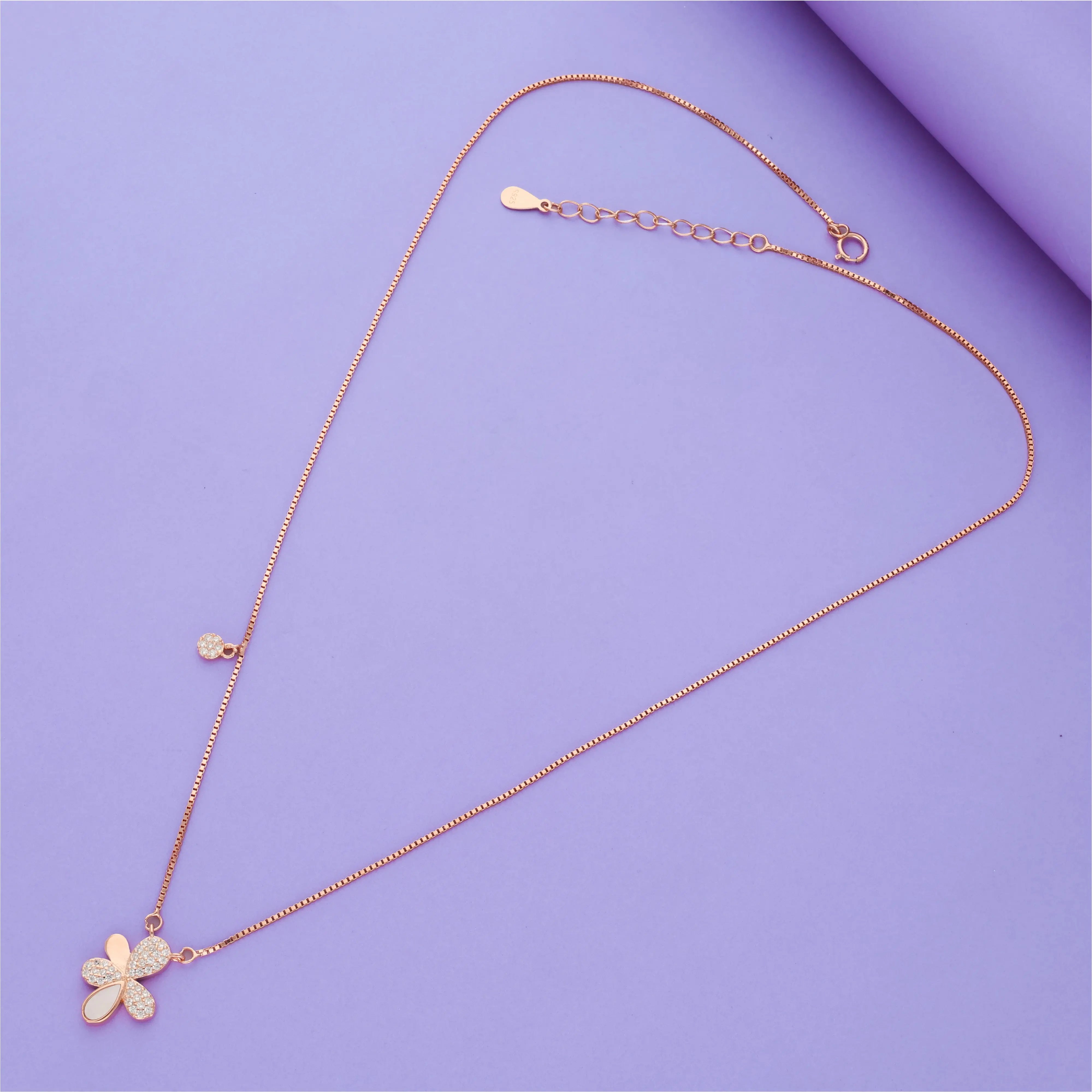 Party Bloom 925 Silver Necklace
