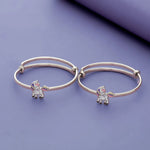 Unicorn Cartoon Adjustable 925 Silver Kid Bangles (0-5 Yrs)