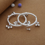 Spark Joy 925 Silver Traditional Kid Anklet(6M-1Yrs)
