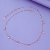 sterling silver heart charm necklace
