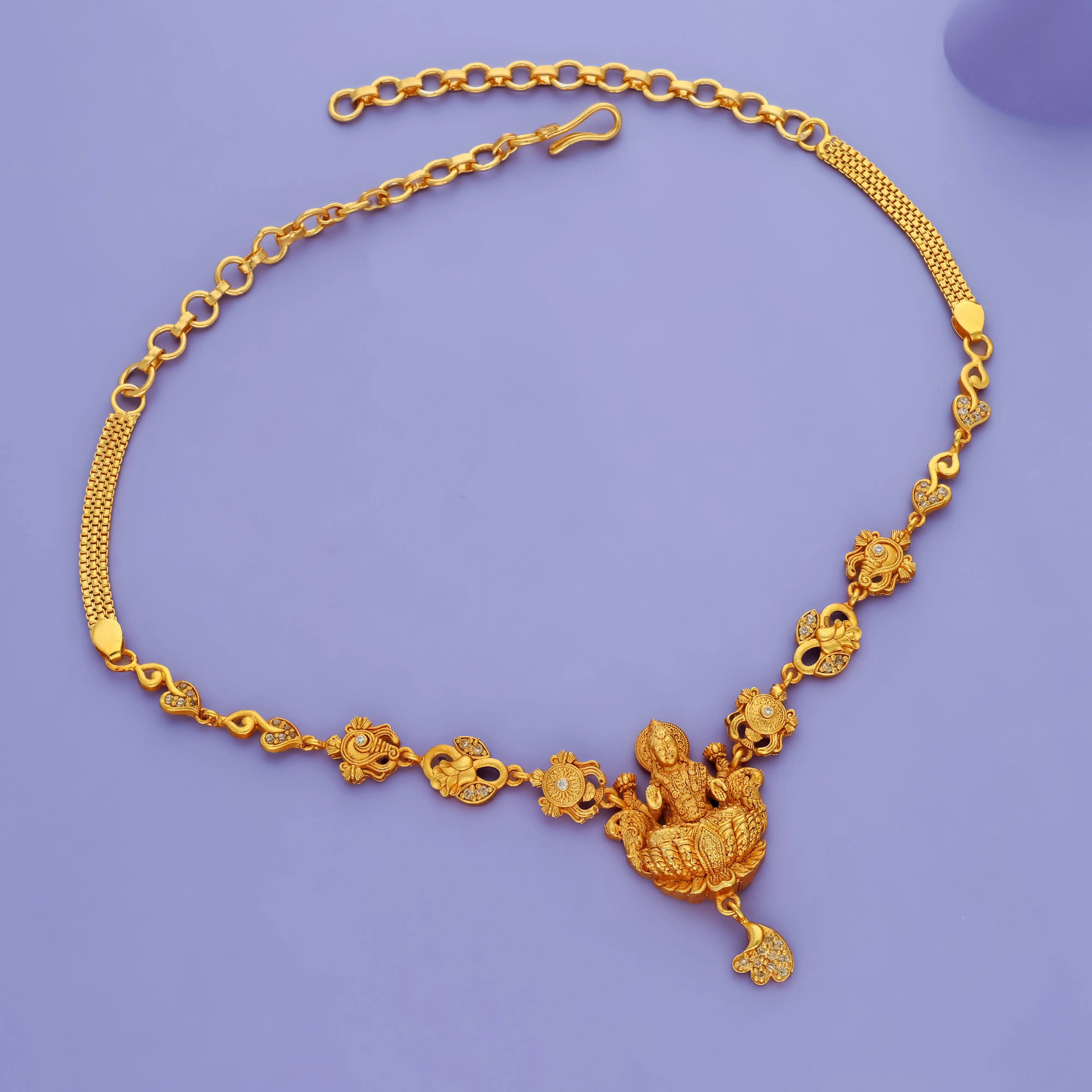 Shree Mangala 925 Sterling Silver Gold-Plated Necklace