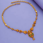 925 Sterling Silver Gold-Plated Lakshmi Necklace