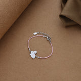 Lovely Rabbit 925 Thread Silver Bracelet(1-5Yrs)