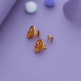 Kanakavali Traditional 925 Gold Polish Silver Kid Earring