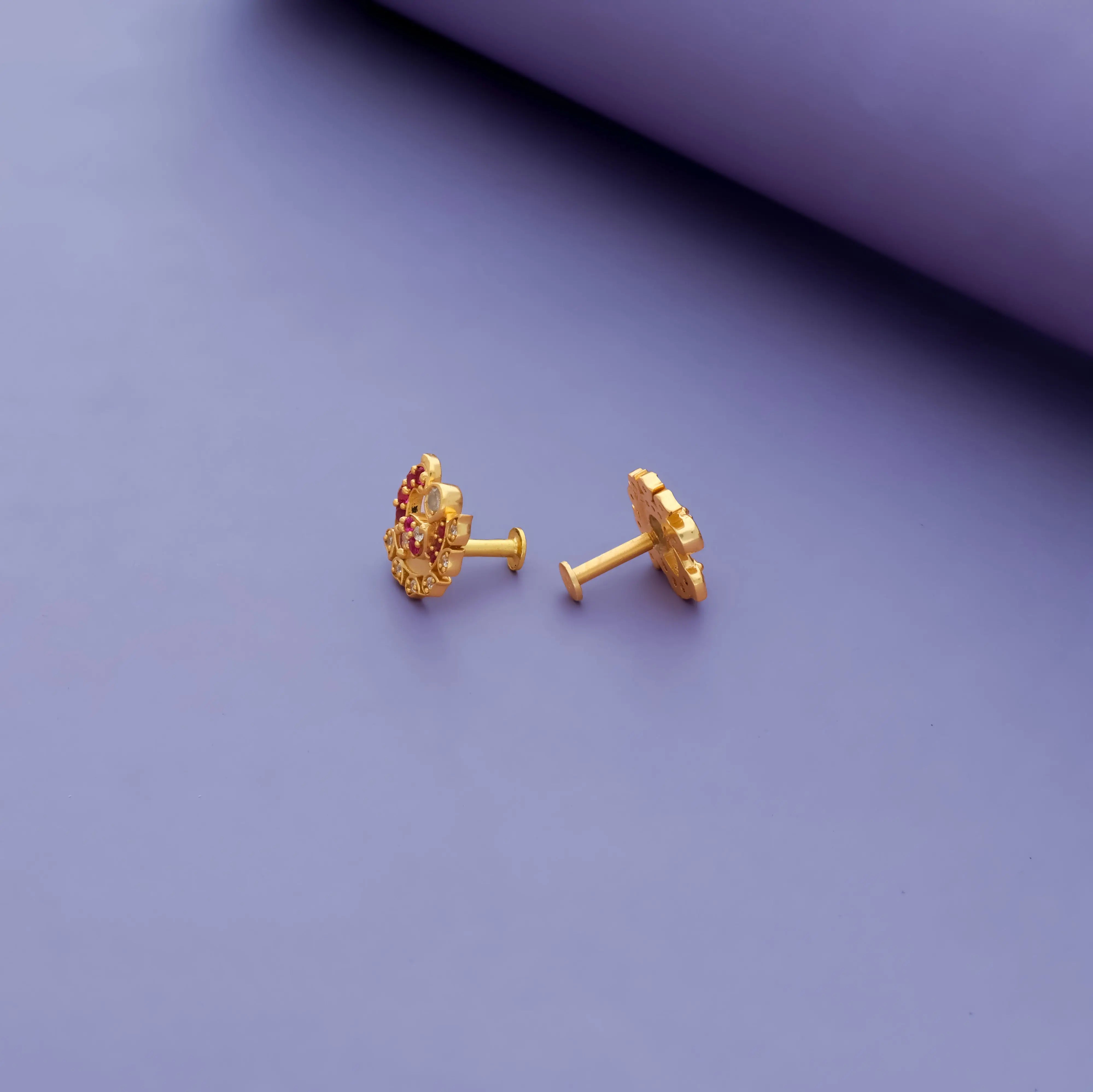 925 Silver Cute Peacock Stud Earrings