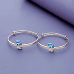 Magical Unicorn Sparkle 925 Silver Kids Bangles (0-5 Yrs)