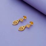 Petal Drops 925 Silver Earrings