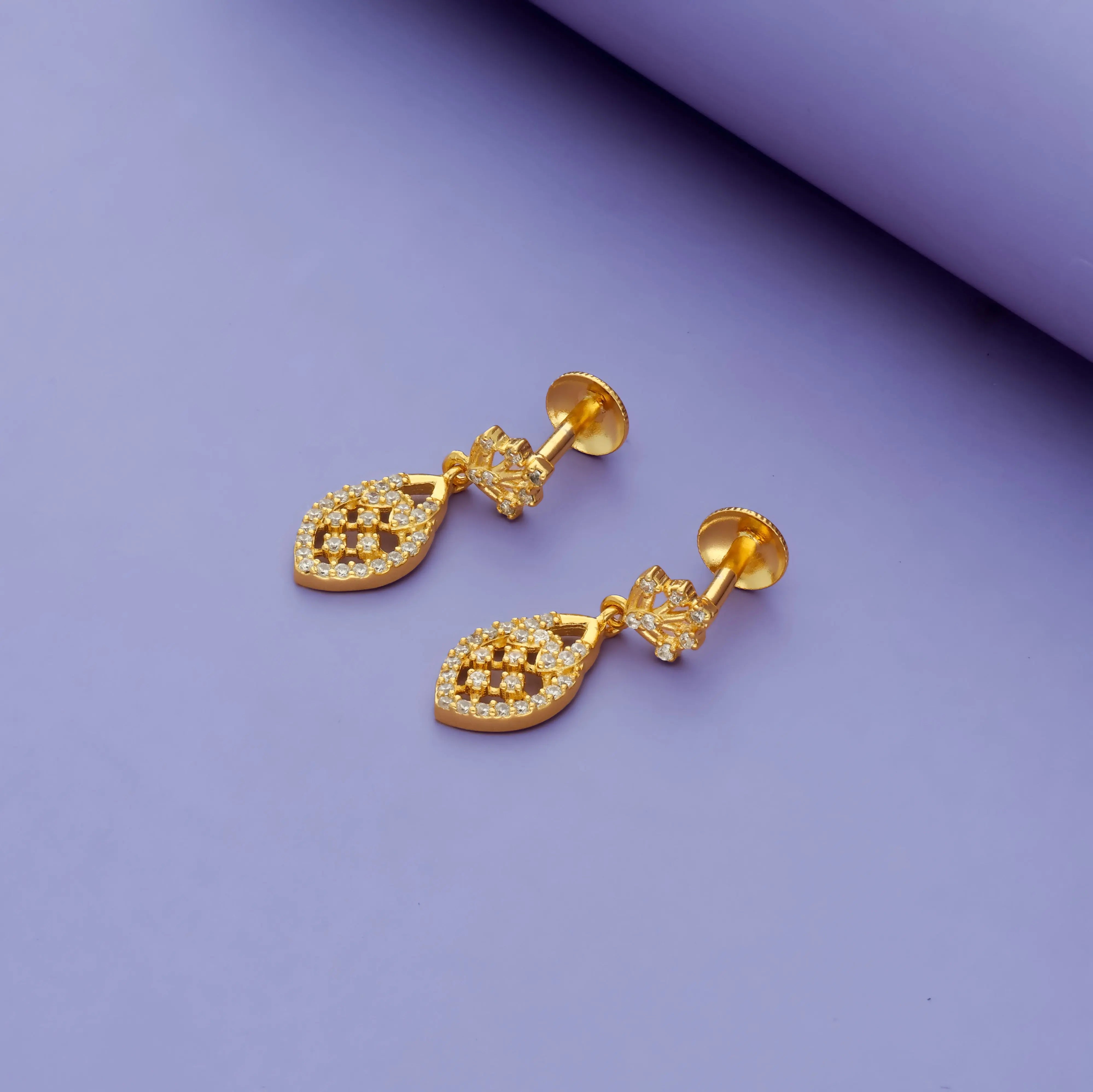 Petal Drops 925 Silver Earrings