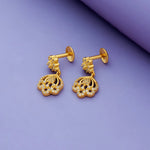 Flora Dangles 925 Silver Drop Earrings