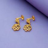 Flora Dangles 925 Silver Drop Earrings