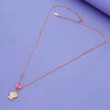 925 Silver Cute Kitty Bow Pendant for Baby Girls