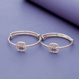 Playful Peppa Pig Sparkle 925 Silver Baby Bangles (0-5 Yrs)