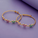 925 Silver Butterfly Kids Bangles