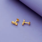 925 Silver Sparkling CZ Infinity Studs