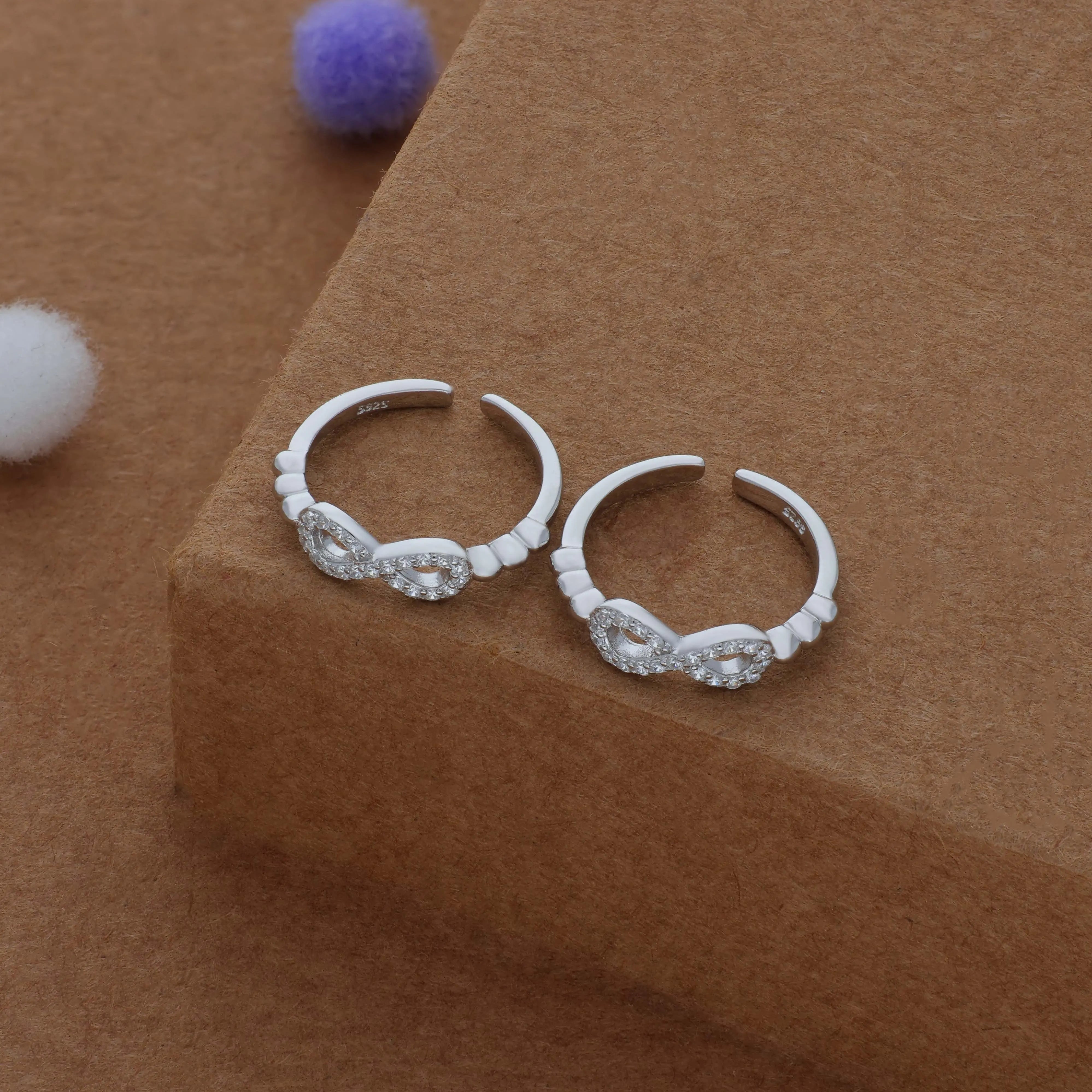 Einfinity Knot 925 Silver Toering