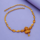 Gaja Lakshmi 925 Sterling Silver Traditional Necklace