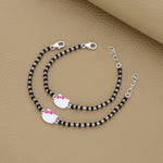 925 Silver Kids Nazariya with Kitty Charm