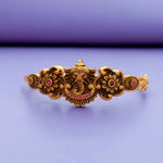 925 Silver Antique Gold-Plated Ganesha Kada