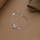 Dreamy Rainbow 925 Thread Silver Bracelet(1-5Yrs)
