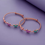 925 Silver Butterfly Kids Bangles